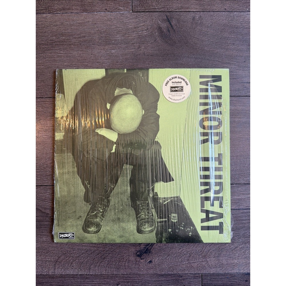 Minor Threat - Self Titled S/T 12" Vinyl EP Dischord 12 Green Hardcore SHRINK